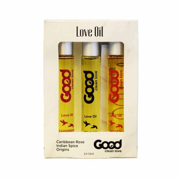 GCL Love Oil Gift Set of 3 x 10 ml Roller Balls