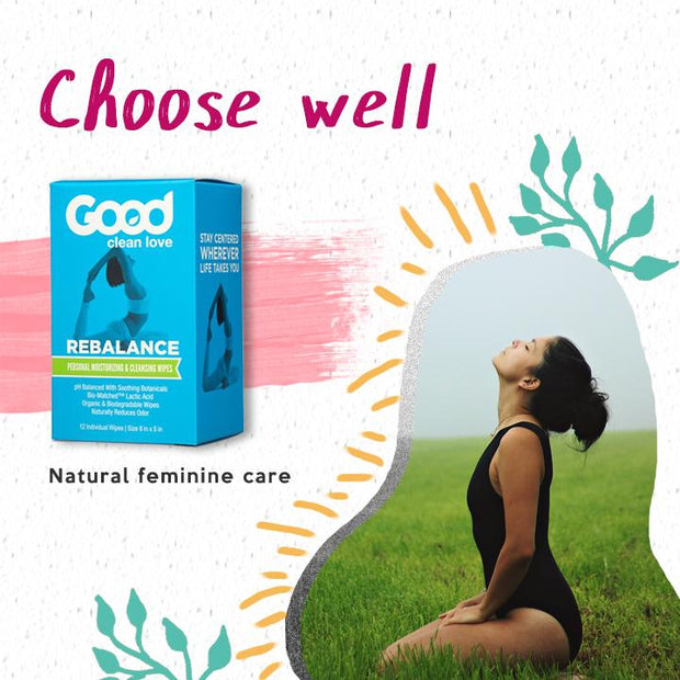 GOOD CLEAN LOVE Rebalance Wipes