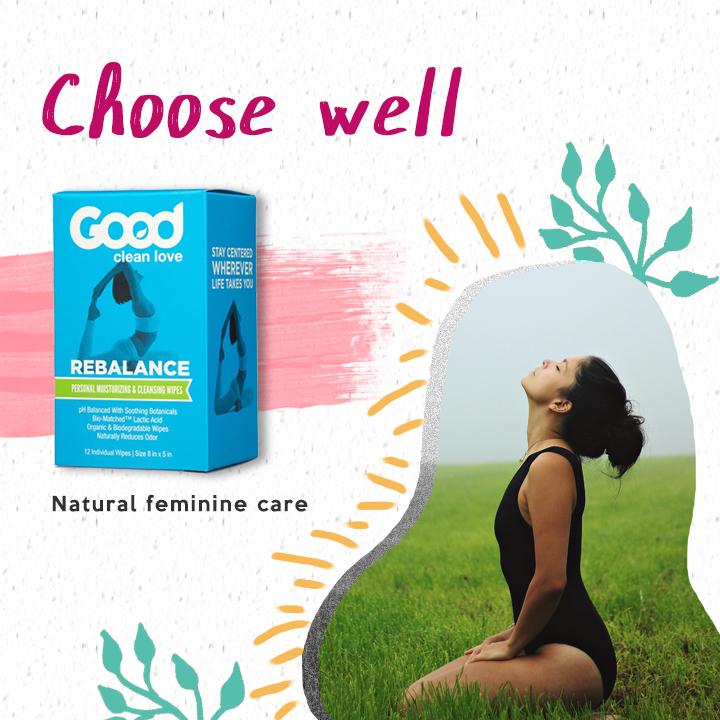 GOOD CLEAN LOVE Rebalance Wipes
