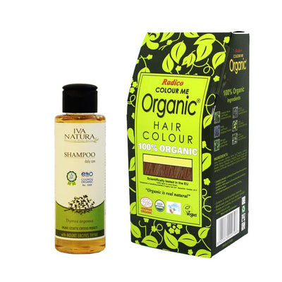RADICO COLOUR ME ORGANIC with Shampoo Daily Care 100ML