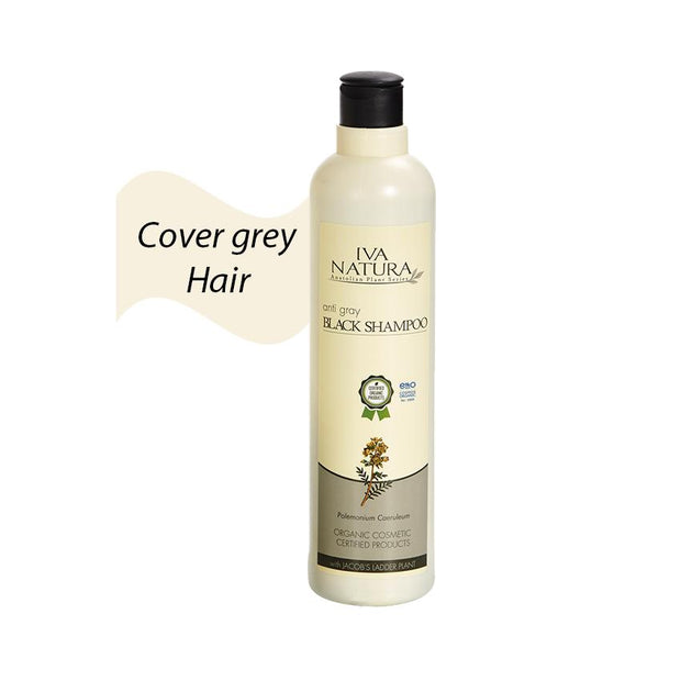 IVA NATURA Anti Gray Black Shampoo