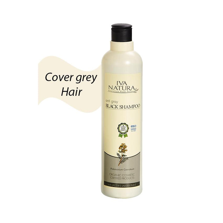 IVA NATURA Anti Gray Black Shampoo