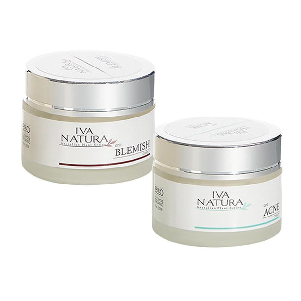 ORGANIC SKINCARE CREAMS Anti Acne Cream + Anti Blemish Cream