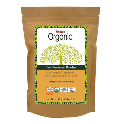 ORGANIC Hair Treatment Powder - Amla + Ritha + Shikakai