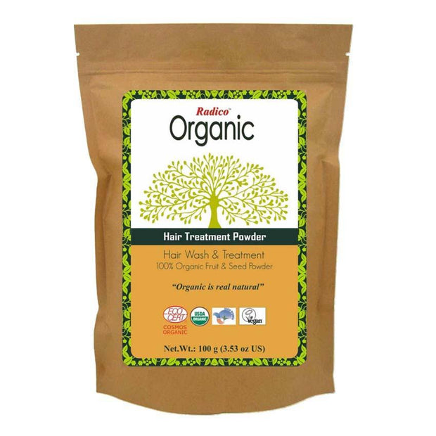 ORGANIC Hair Treatment Powder - Amla + Ritha + Shikakai