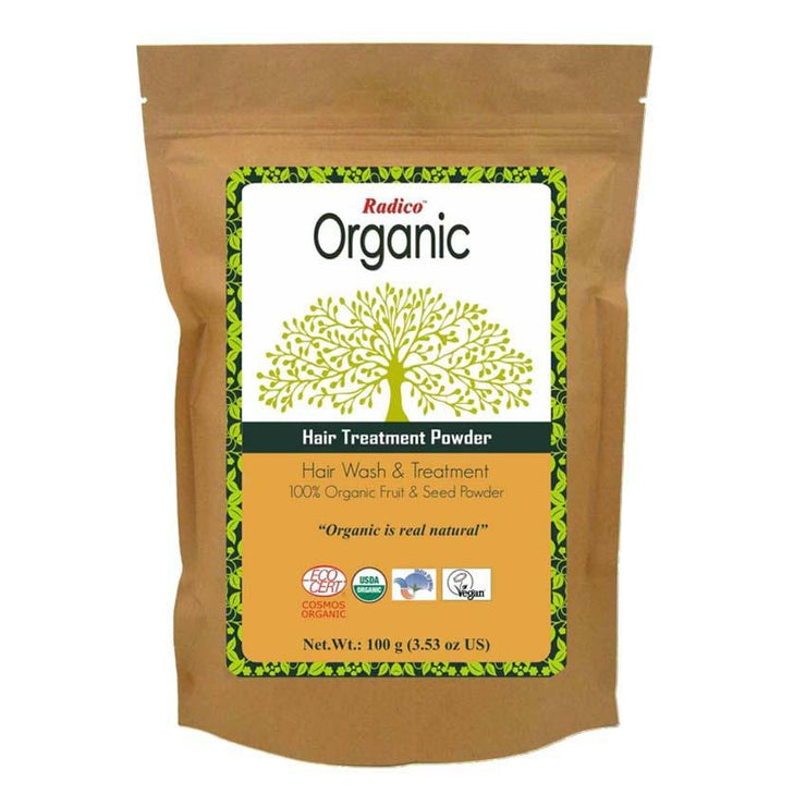 ORGANIC Hair Treatment Powder - Amla + Ritha + Shikakai