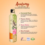 IVA NATURA Nourishing Shampoo for Dry Hair - Anatomy